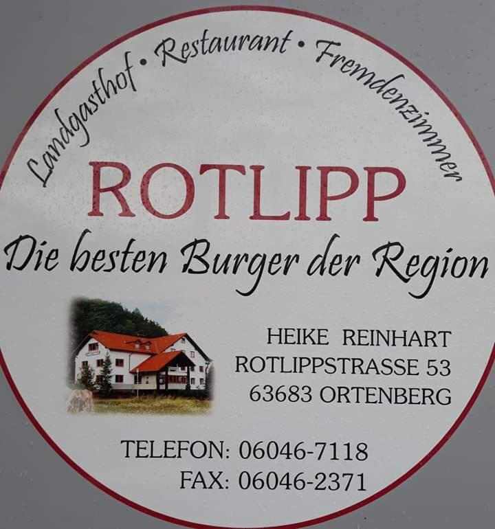 Landgasthof Rotlipp Gaestezimmer Ortenberg  Extérieur photo